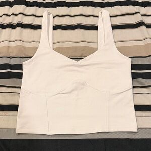 Abercrombie and Fitch Soft Collection Corset Tank Top